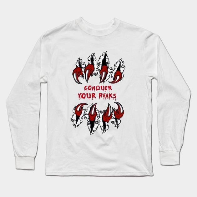 CONQUER FEAR Long Sleeve T-Shirt by Popular_and_Newest